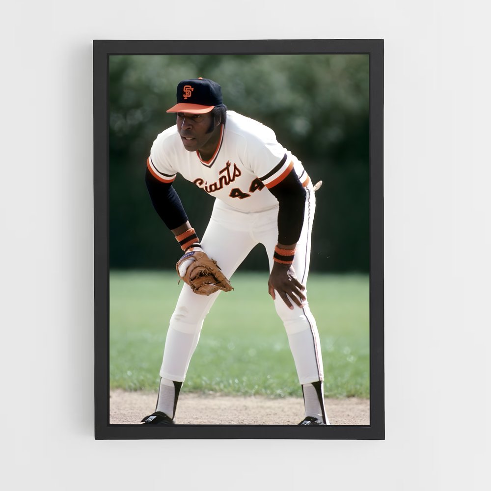 Poster Willie mccovey – affiche Baseball (vue 2)